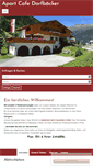 Mobile Screenshot of dorfbaecker.at